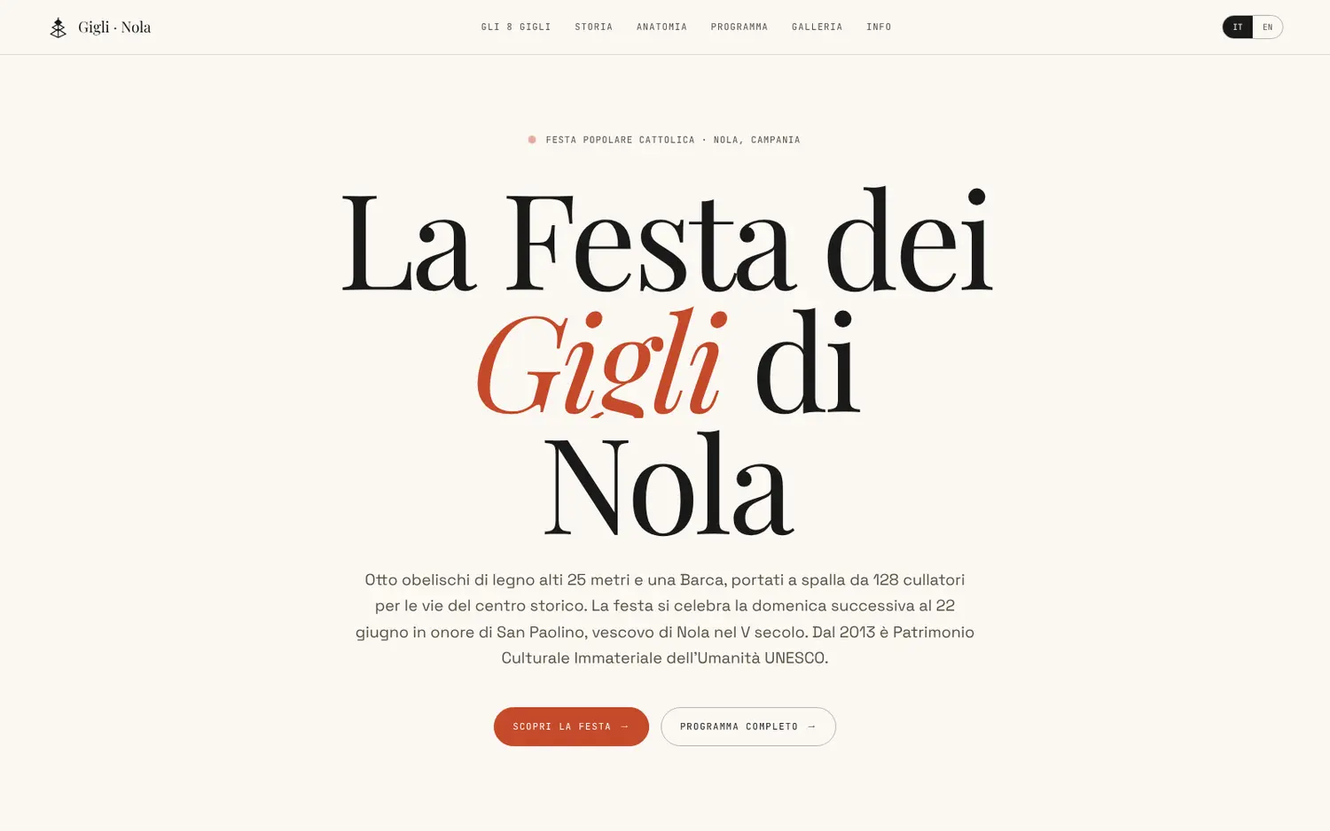GiglidiNola.it